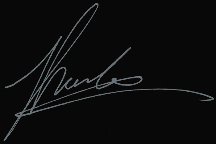 Hand-written signature